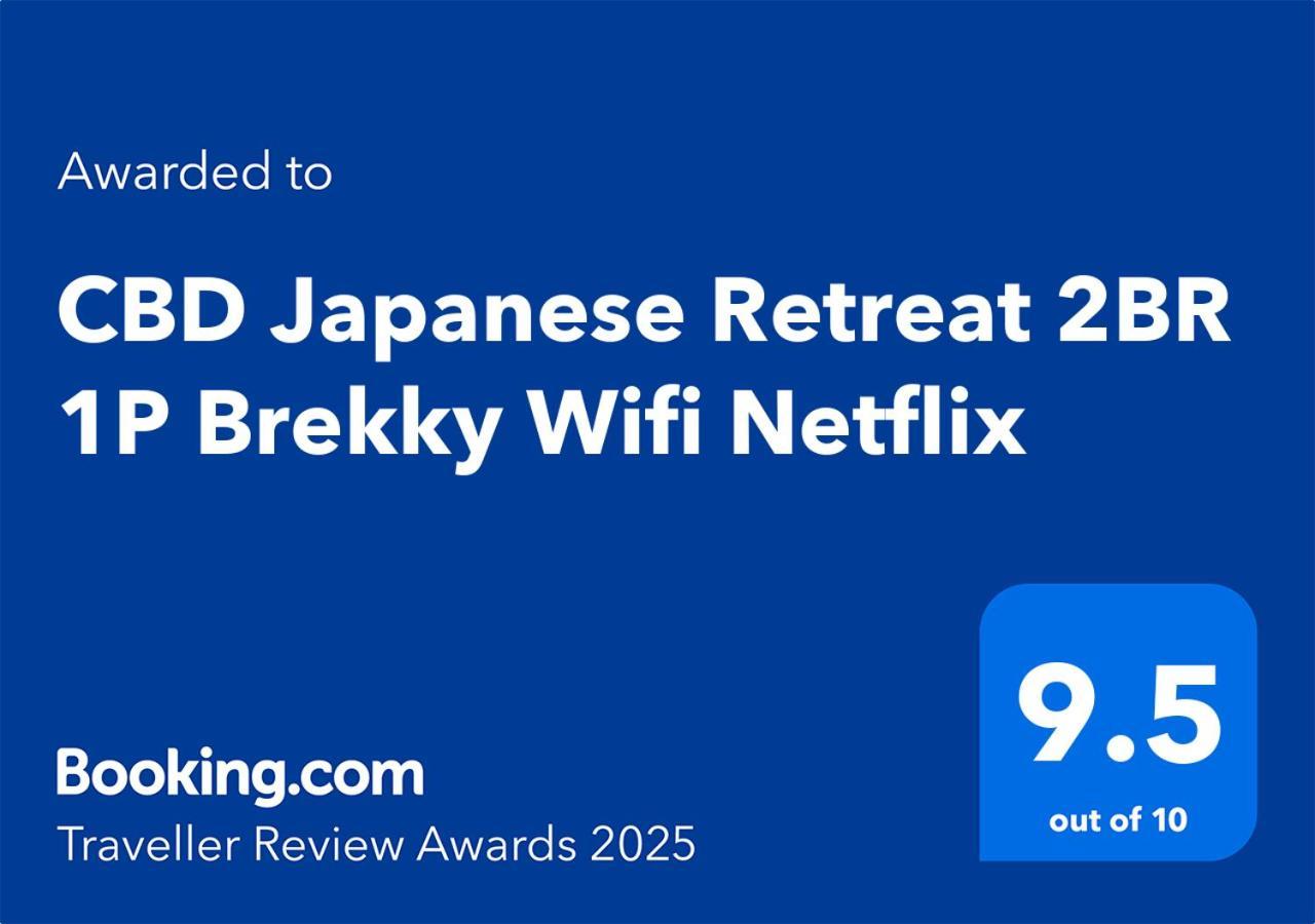 Ferienwohnung Cbd Japanese Retreat 2Br 1P Brekky Wifi Netflix Canberra Exterior foto